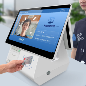 双屏脸证码一体访客机